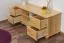 TV-Unterteil Massivholz Farbe: Natur 55x156x47 cm Abbildung