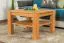 Wohnzimmertisch Buche Massivholz Farbe: Natur 50x65x65 cm Abbildung