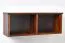 Hängeregal / Wandregal Kiefer massiv Vollholz Nussfarben Junco 334 - 30 x 80 x 24 cm (H x B x T)