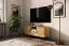 TV-Unterschrank Kumeu 24 Wildeiche massiv geölt - Abmessungen: 65 x 144 x 45 cm (H x B x T)