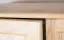 Kleiderschrank Massivholz natur 010 - Abmessung 190 x 80 x 60 cm (H x B x T)