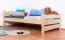 Kinderbett 90 x 200 cm | Massivholz: Buche | Natur Lackiert Abbildung
