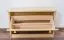 Schuhschrank Schuhkommode Holz massiv, Farbe: Natur 44x72x30 cm, für Garderobe, Vorzimmer, Flur Abbildung