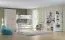 Drehtürenschrank / Kleiderschrank 12, Farbe: Weiß / Creme - Abmessungen: 198 x 84 x 56 cm (H x B x T)