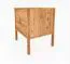 Nachtkommode Wellsford 04 Wildeiche massiv geölt - Abmessungen: 64 x 60 x 36 cm (H x B x T)