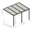 Terrassenüberdachung L 02, Dach: 10 mm Glas klar, Grundfläche: 14,25 m² - Abmessungen: 350 x 407 cm (B x L)