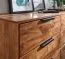 Kommode / Sideboard, Farbe: Sheesham, teilmassiv - Abmessungen: 80 x 117 x 42 cm (H x B x T)