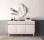 Sideboard / Kommode Humboldt 05 | Maße: 154 x 40 x 85 cm | Farbe: Eiche Cremona / Kaschmir | 3 Schubladen | 3 Türen | Beine: Metall | Soft-Close