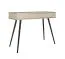 Wohnzimmer - Set C Horsham, 3-teilig, Farbe: Beige, Push-to-open Funktion, Beine: Schwarz, eine schmale Kommode, ein Sideboard, ein Schminktisch, ABS-Kanten
