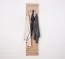 Garderobe Pandrup 07, Farbe: Eiche - Abmessungen: 145 x 35 x 2 cm (H x B x T)