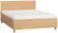 Doppelbett Averias 20 inkl. Lattenrost, Farbe: Eiche - Liegefläche: 140 x 200 cm (B x L)