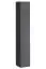 Elegante Wohnwand Balestrand 120, Farbe: Grau / Weiß - Abmessungen: 180 x 280 x 40 cm (H x B x T), mit Push-to-open Funktion