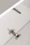 Moderne Wohnwand Kongsvinger 43, Farbe: Weiß Hochglanz / Eiche Wotan - Abmessungen: 180 x 330 x 40 cm (H x B x T), mit genügend Stauraum