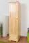 Massivholz-Kleiderschrank, Farbe: Natur 190x47x60 cm