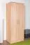 Drehtürenschrank / Kleiderschrank Sidonia 03, Farbe: Eiche Braun - 200 x 82 x 53 cm (H x B x T)