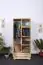 Massivholz Schlafzimmerschrank Kiefer, Farbe: Natur 190x90x60 cm Abbildung
