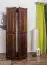 Massivholz-Schrank Kiefer, Farbe: Nuss 190x80x60 cm