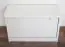 Schuhschrank Kiefer Vollholz massiv weiß lackiert Junco 216 - 44 x 72 x 30 cm (H x B x T)