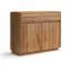 Kommode | Massivholz | Eichenholz geölt | 2 Türen | Push-to-open Funktion | 1 Schublade | Soft-Close Funktion | 107 x 40 x 85 cm | 2 Fächer