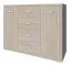 Kommode Kerowagi 12, Farbe: Sonoma Eiche - Abmessungen: 105 x 140 x 41 cm (H x B x T)