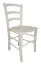 Stuhl Maridi 275, Farbe: Weiß - Abmessungen: 86 x 43 x 43 cm (H x B x T)