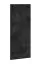 Garderobe Lautela 08, Farbe: Schwarz - Abmessungen: 153 x 80 x 3 cm (H x B x T)
