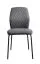 Stuhl Maridi 243, Farbe: Dunkelgrau - Abmessungen: 92 x 47 x 56 cm (H x B x T)