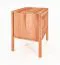 Nachtkommode Wellsford 04 Kernbuche massiv geölt - Abmessungen: 64 x 60 x 36 cm (H x B x T)