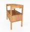 Nachtkommode Wellsford 06 Wildeiche massiv geölt - Abmessungen: 64 x 60 x 36 cm (H x B x T)