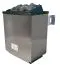 Saunahaus "Iida" SET mit Ofen 9 KW, Farbe: Natur - 508 x 276 cm (B x T), Grundfläche: 13,1 m²