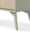 Modernes Regal mit genügend Stauraum Crewe 05, Farbe: Eukalyptus / Eiche - Abmessungen: 160 x 80 x 38 cm (H x B x T)