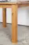 Tisch Kiefer massiv Vollholz Erlefarben Junco 239C (eckig) - 100 x 100 cm (B x T)