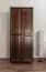 Kiefer-Schrank A-Qualität Massivholz, Farbe: Nuss 190x80x60 cm