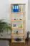 Regal, Küchenregal, Wohnzimmerregal, Bücherregal - 70 cm breit, Kiefer Holz-Massiv, Farbe: Natur Abbildung