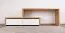 TV - Unterschrank Wooden Nature 107 Eiche teilmassiv geölt - 185 x 60 x 45 cm (B x H x T)