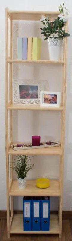 Bücherregal Kiefer Massivholz natur Abbildung