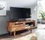 TV-Unterschrank / Lowboard, Farbe: Sheesham, teilmassiv - Abmessungen 44 x 95 x 34 cm (H x B x T)