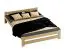 Jugendbett Sispony 16, Kiefer Vollholz massiv, Farbe: Kiefer - Liegefläche: 140 x 200 cm (B x L)