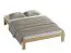 Jugendbett Erts 22, Kiefer Vollholz massiv, Farbe: Naturbelassen Kiefer - Liegefläche: 160 x 200 cm (B x L)