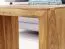 Satztisch 3er Set aus Akazie Massivholz, Farbe: Akazie - Abmessungen: 50 x 30 x 45 cm (H x B x T), mit schöner natürlicher Holzmaserung