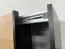 Kleiderschrank / Schiebetürenschrank / 2 Schiebetüren | 2 Kleiderstangen | 6 Fächer | 6 Einlegeböden | 245,5 x 100 x 64 cm | Farbe: Schwarz | Soft-Close