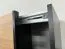 Kleiderschrank / Schiebetürenschrank | 2 Kleiderstangen | 2 Schiebetüren | 245,5 x 150 x 64 cm | 6 Fächer | 6 Einlegeböden | Soft-Close | Farbe: schwarz