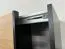 Kleiderschrank / Schiebetürenschrank | 2 Kleiderstangen | 2 Schiebetüren | 245,5 x 200 x 64 cm | Soft-Close | Farbe: Schwarz | Spiegel | 11 Fächer