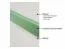 Matratze Basic Elastik mit PU Schaum - Abmessungen: 120 x 200 cm