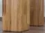 Bank Wooden Nature 132 Eiche massiv - 120 x 33 cm (L x B)