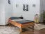 Jugendbett Wooden Nature 04 Kernbuche geölt, massiv - Liegefläche 90 x 200 cm (B x L)
