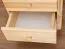 Nachtkommode Kiefer massiv Vollholz natur
