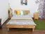 Jugendbett Wooden Nature 03 Kernbuche massiv geölt - Liegefläche 140 x 200 cm (B x L)
