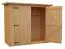 Gartenschrank / Geräteschrank - 1,23 x 2,23 Meter, 17 mm Elementstärke