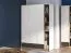 Modernes Jugendzimmer Kinderzimmer - Set C Mackinac, 3-teilig, Farbe: Weiß / Eiche / Grafit matt, aus hochwertigen Material, mit Soft-Close System, Griffe: Metall, ABS-Kantenschutz